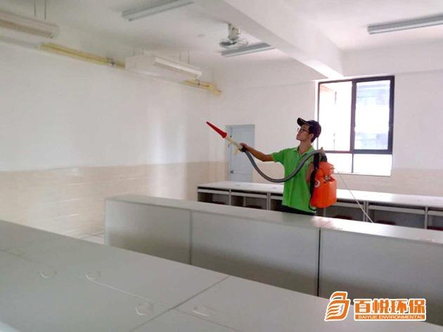 新辦公樓裝修后如何快速除甲醛？請咨詢佛山百悅環保